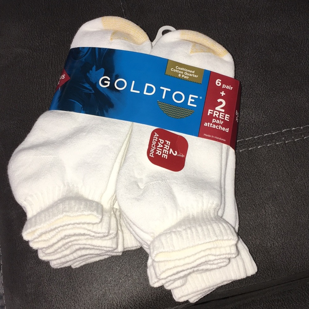 Men’s Gold Toe Cotton Quarter Socks